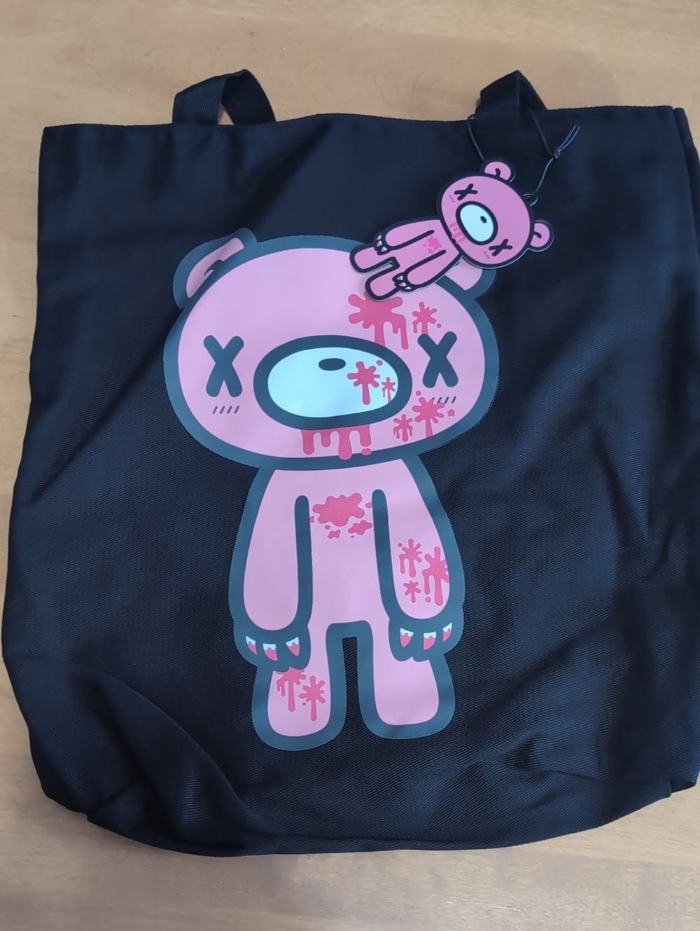 Gloomy Bear Graphic Bottoms Tote